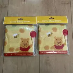 ディズニーリゾート　くまのプーさん　ミニタオル　お揃い　2枚セット　新品未使用☆