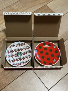 スターバックス ホリデー 豆皿 2個セットのサムネイル