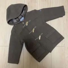 ファミリア　ダッフルコート　ブラウン　110