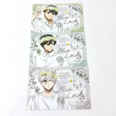 ブルーロック flower crown アニメイト特典　潔世一 糸師凛 凪誠士郎