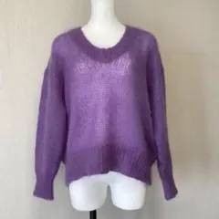 モヘアVネックニット【BEAUTY&YOUTH UNITED ARROWS】