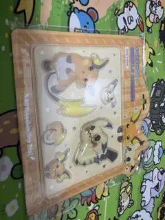 ポケモン バブルステッカー ライチュウ ミミッキュ