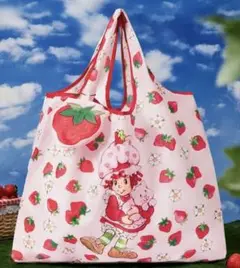 ストロベリーオンザショートケーキ　エコバッグ