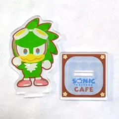 ソニック コラボカフェ シルバー アクリルスタンド ソニック&フレンズ