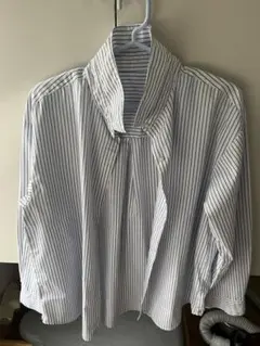 GU ストライプ柄 長袖シャツ