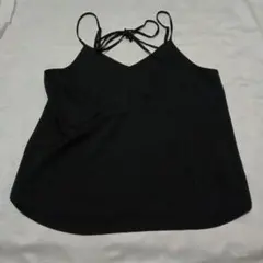 試着のみ★★黒♥キャミソール XL