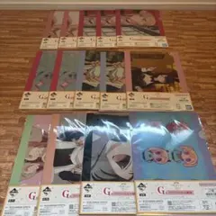 一番くじ 着せ恋 G賞 クリアファイルセット　14点セット