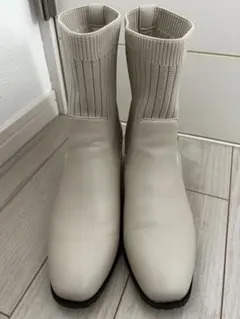 サイドゴアブーツ 中ヒール