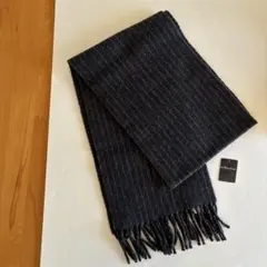 ラルフローレン　ダークグレー リバーシブルマフラー