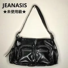 【未使用級】JEANASIS 4ポケット ワンショルダー バッグ Y2K 光沢