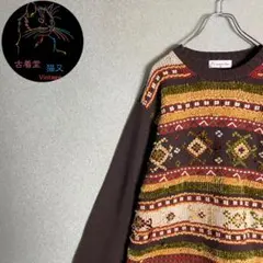 ✮ megmog26様専用　ニット　Santafe　サンタフェ　雰囲気　L✮