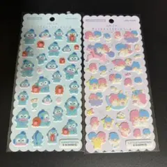 ふわふわシール リトルツインスターズ ハンギョドン 2点セット 新品未使用