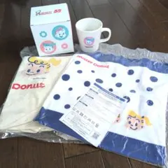 ミスタードーナツ オサムグッズ マグカップ タオル　トートバッグセットのサムネイル