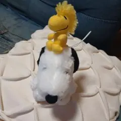 スヌーピー　&　 ウッドストック 　ぬいぐるみ 　約21㎝