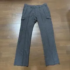 未使用品　Tesoro Mio／スラックス　パンツ　裾上げ前　ダークグレー　3Ｌ