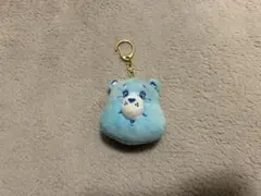 ケアベア マスコット キーホルダー 水色