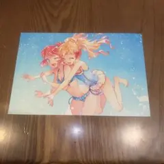 アイカツスターズ　虹野ゆめ　桜庭ローラ　ポストカード
