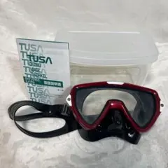 TUSA・ヴィジオウノ・ブラックシリコンWT・マスク・スノーケルセット