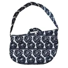 minaperhonen ショルダーバッグ リネン 花刺繍 大 - メルカリ