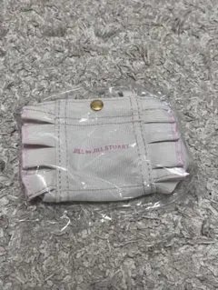 JILL by JILL STUART ミニフリルトートバッグ ホワイトピンク①