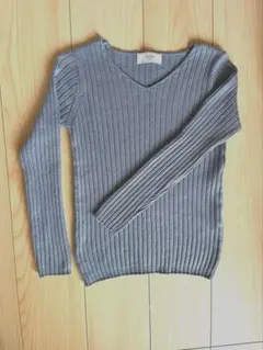 SLOBE IENA リブ編みニット