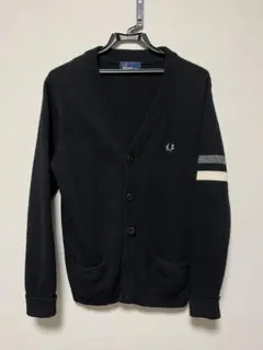 美品 フレッドペリー ウールカーディガン