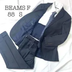 BEEMS ネイビー系チェック ジャケット スラックスセット - メルカリ