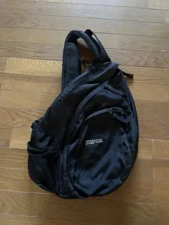 JANSPORT ワンショルダーバッグ　　Y2K ブラック JANSPORT ワンショルダーバッグ スリングバッグ y2k テック