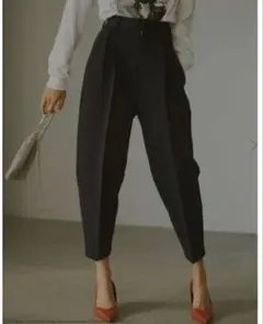 AMERI VINTAGE DIVER EGG PANTS ブラック