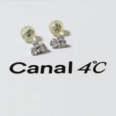 canal４℃【10Ｋ ジルコニアピアス】