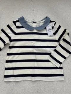 ［新品タグ付］baby GAP 長袖Tシャツ 丸襟　95