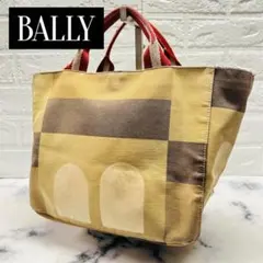 【BALLY】バリー トートバッグ キャンバス ベージュ ブラウン ビジーBのサムネイル