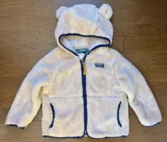 L.L.Bean 熊耳　フリースジャケット 2T （日本人で95cm相当）