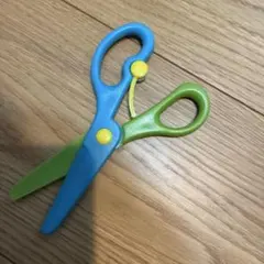 子供用はさみ　幼児　ブルーのサムネイル