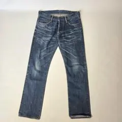 【美品】KURO　グラファイト　デニムパンツ　29インチ　膝裏ハチノスありのサムネイル