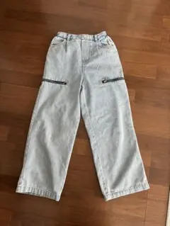 子供用　ワイドデニムパンツ　150