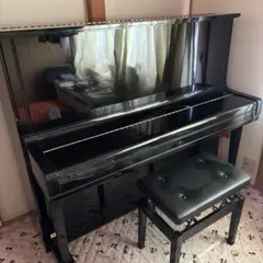 引き取り限定] YAMAHA/ヤマハ アップライトピアノ U1 椅子付き - メルカリ