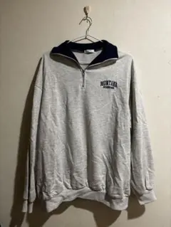 90s vintage ヴィンテージ ハーフジップ スウェット トレーナー - メルカリ