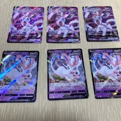 「K」ポケモンカード　ニンフィアV VMAX