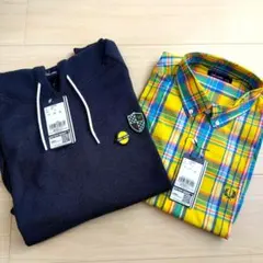 ジ*ー様 FRED PERRY フレッドペリー パーカー & 長袖シャツセットのサムネイル