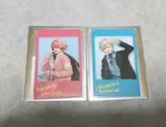 放課後オリエンス　チェキ風カード　赤城ウェン＆緋八マナセット