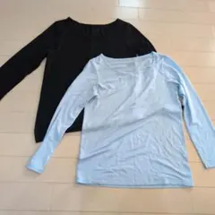 ユニクロヒートテック長袖アンダーシャツ 140サイズ 2枚セット