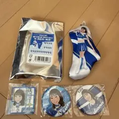 横浜DeNAベイスターズ　diana Kana キーホルダーと缶バッジ