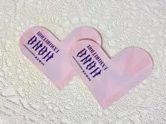 HANA EXHIBITION 非売品シール/ステッカー 2枚