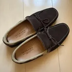 ⭐︎美品⭐︎ イタリア製　INGRADO ブラウン　スエード ローファー　革靴　本革