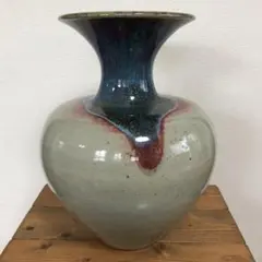 上野焼　香春　花瓶 花器　壺