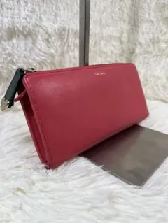 ゲリラセール開催！✨新品未使用級✨Paul Smith ピンク　レザー 長財布