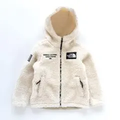 ノースフェイス キッズ ボアフリースジャケット アイボリー【120】