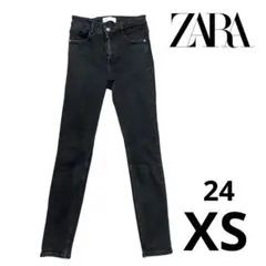 てぃらみす...。 様専用！ZARA ブラック ハイウエストスキニーデニム