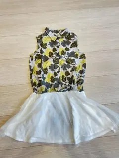 120cm＊comme ca filleワンピース